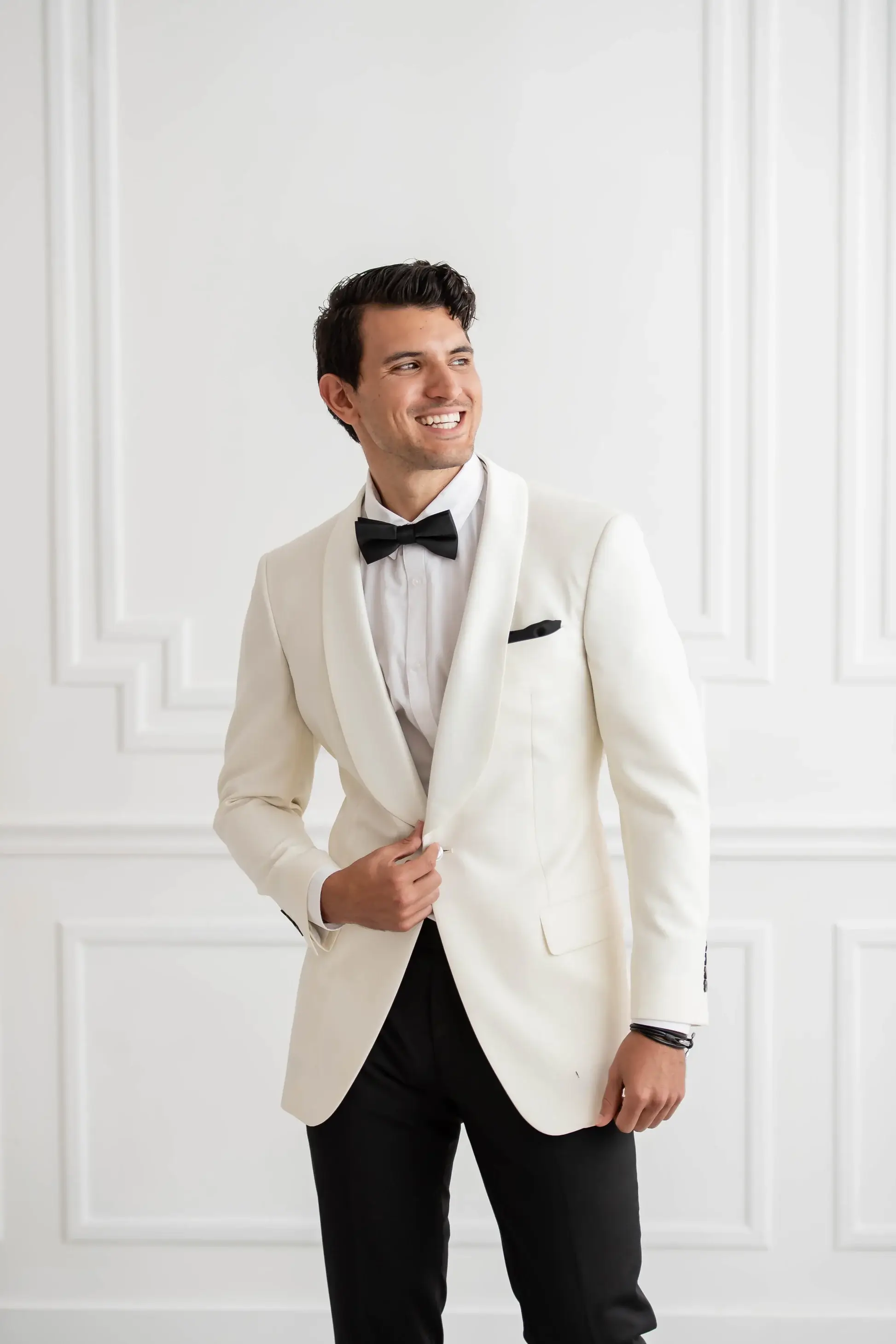 White dinner jacket