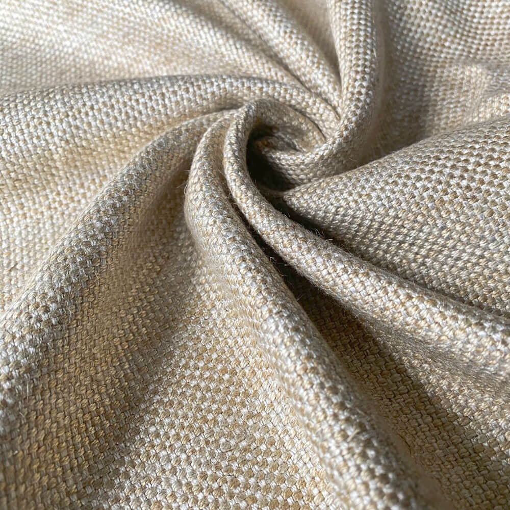 A mix of different fabric textures